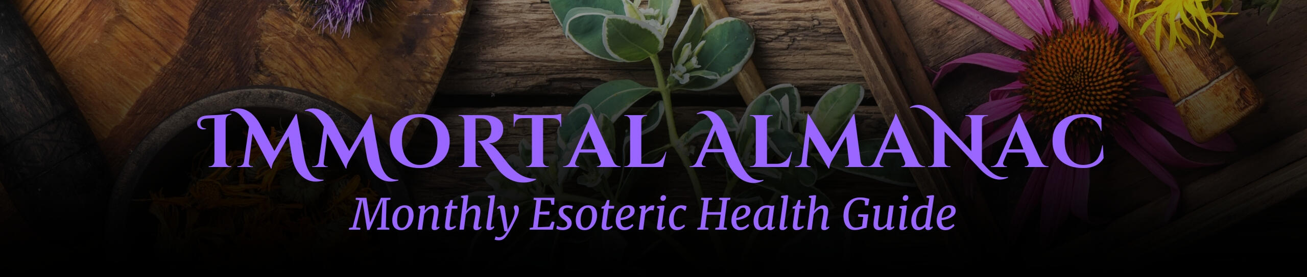 the immortal apothecary esoteric health podcast newsletter